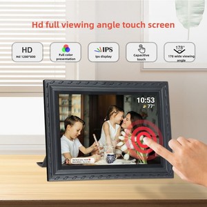10.1インチIPSタッチスクリーンWiFiデジタルフォトフレーム-32GBクラウドストレージ、HDディスプレイ、リモート共有 - Product Image 2