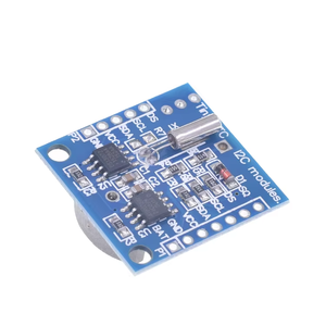24C32 bellek DS1307 saat elektronik modülleri ve pil olmadan kitleri ile minik I2C RTC modülleri