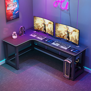 Corner Simple <strong>Multi</strong>-<strong>functional</strong> Gaming Desktop <strong>Computer</strong> <strong>Table</strong> Metal Wood <strong>Computer</strong> Competitive <strong>Table</strong> - Product Image 2