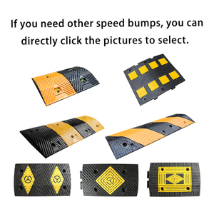फैक्टरी मूल्य रबर सामग्री राजमार्ग सड़क रबर गति बम्प - Product Image 5