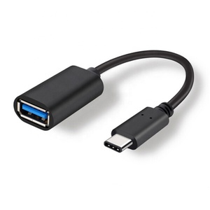 Cable adaptador de cobre puro USB 3,1 tipo C macho a USB 3,0 hembra Cable OTG con blindaje trenzado para uso en computadora - Product Image 1