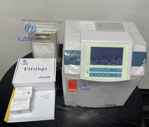 Lannx analisador de eletrolte profissional, preço barato, máquina upoint 500 hospital, série clínica de sangue, auto analisador de eletrolte - Product Image 5