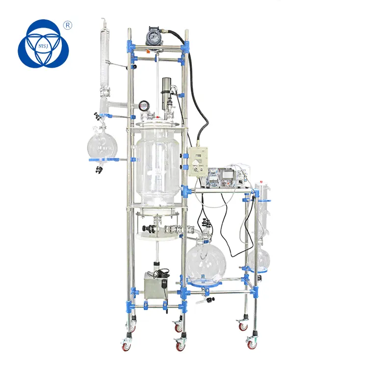 प्रयोगशाला के लिए पेशेवर pyrolysis रिएक्टर पायलट संयंत्र परीक्षण