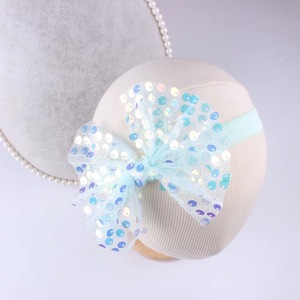 Juego de diadema elástica para bebé con lazo grande y suave, 3 piezas de color sólido para niñas - Product Image 2