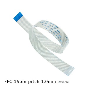 AWM 20624 <strong>Raspberry</strong> <strong>Pi</strong> <strong>Camera</strong> White Reverse Flexible Cable <strong>Connecting</strong> Line FFC 15pin Pitch 1.0mm - Product Image 5