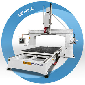 Torno profesional de alta calidad, controlador cnc, molino de gantería grande, cnc, 5 ejes, escultura de mecanizado - Product Image 1
