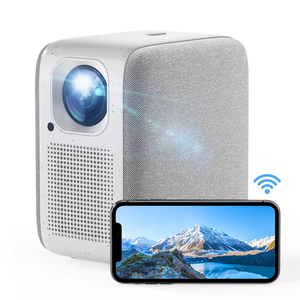 Hakko mini PL4 projektör 1080P 2.4/5.0 GHz Wifi S905Y2 Android 10 Video ev projektör - Product Image 2