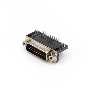 LECHUAN Premium kalite D-SUB konnektör 26Pin yüksek yoğunluklu dik açı tipi erkek kadın opsiyonel PCB montaj - Product Image 1