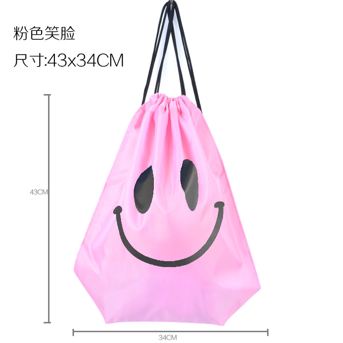 Pink smiley face