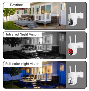JideTech Wifi 4MP PTZ户外安全摄像机全彩夜视NVR数据存储IP太阳能家庭监控 - Product Image 6