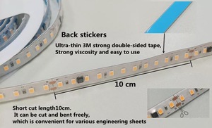 מפעל ישירות לא צורך נהג 220Vac 2700K 3000K IP65 <span class=keywords><strong>LED</strong></span> רצועת עבור משרד