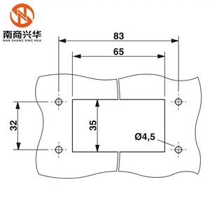 Nueva carcasa de enchufe de conector Rectangular resistente Original 1411320 carcasas de cubierta protectora - Product Image 3