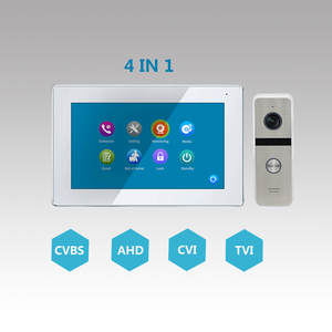 4 Wire Touch Screen 7 Inch Professional Apartment Building Video <strong>Intercom</strong> Ip <strong>System</strong> <strong>Multi</strong> Apartment Touch Screen - Product Image 5