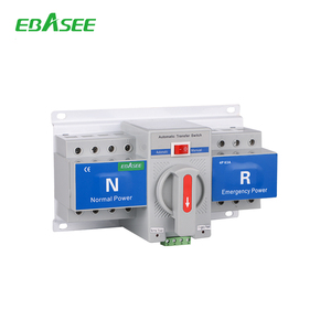EBASEE veya OEM otomatik Transfer anahtarlama (ATS) 4P 63A 3 faz CB sınıfı çift güç otomatik Transfer anahtarı - Product Image 1
