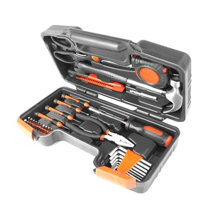 プロ用グレード多目的39個ピンク完全ツールキットボックスセットDIYハンドツールセット家庭用修理ツールセット - Product Image 2