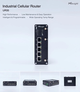 Milesight UR35インダストリアル4G LTEセルラールーターデュアルSim組み込みPython SDK for Multifarious M2M/IoTアプリケーション - Product Image 6