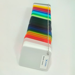 Sampel kartu warna 3mm gratis pengiriman dengan izin pabean pembeli beruang biaya lain layanan pemrosesan dipotong tersedia - Product Image 3