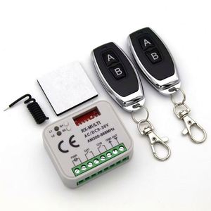 RX-AC DC 9-30V Multi receiver Controller AM300-868MHz Tür Garage Fernbedienung 433MHz 868MHz Schalter Kunststoff Receiver Controller