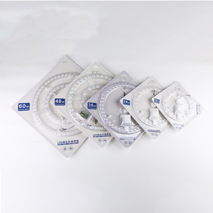 2022 süper parlaklık kaliteli SMD 2835 iki renk ayarlanabilir Led kaynağı yuvarlak modülü - Product Image 5
