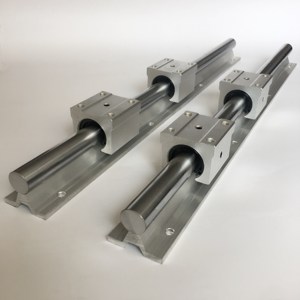 2pcs SBR20 200-2000毫米直线导轨和4pcs SBR20UU直线轴承座，用于数控零件20毫米直线导轨 - Product Image 4