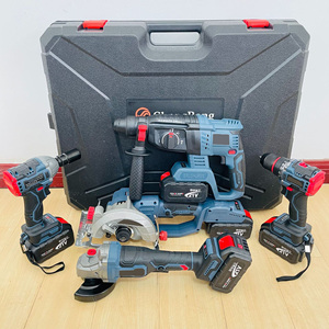 4 in 1 Bürstenloses Multifunktions-Kombinations-Elektro werkzeug Lithium-Batterie-Akku-Elektro werkzeugset - Product Image 6