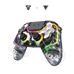 Fantech WGP14v2 EpsilonマルチプラットフォームワイヤレスゲーミングコントローラーBT/2.4GHz接続、振動ゲームパッド