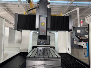 ME-2413 ağır portal işleme merkezi iki lineer raylar ve bir sertleştirilmiş kılavuz büyük masa XYZ seyahat 2400/1300/700mm - Product Image 2