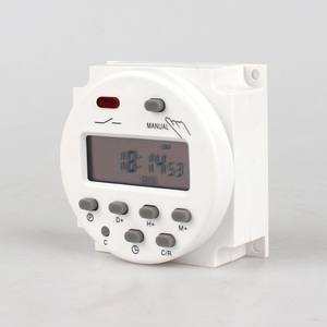 Individueller CN101A Wechselstrom-Timer-Schalter 220 V 12 V 24 V digitale Zeitregelung, wöchentlich programmierbarer Zifferntimer 8 A bis 16 A Belastung - Product Image 3