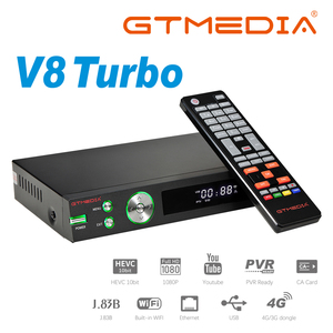 Gtmedia ตัวรับสัญญาณเทอร์โบ V8ดีวีดีสาย T2 S2X ชุดกล่องรับสัญญาณดาวเทียมดิจิตอล DVB - Product Image 2