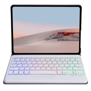 适用于微软Surface Go 3 / 2 / 1 SFGOS三色背光树纹理无线键盘皮套的平板电脑键盘 - Product Image 3