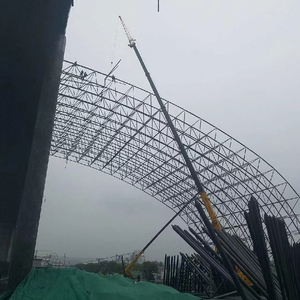 电厂或采矿项目应用的经济模块化钢空间框架储煤设计 - Product Image 6