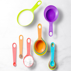 Hộ gia đình nhà bếp Baking phụ kiện nhựa 12 cái đo cup Đo muỗng Bộ - Product Image 4