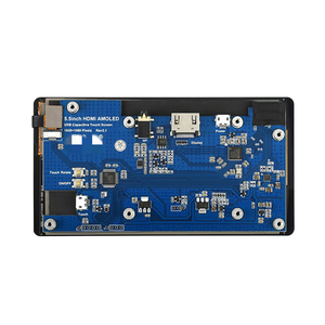<strong>Raspberry</strong> <strong>PI</strong> 4 5.5-inch AMOLED display HD <strong>screen</strong> with tempered glass capacitive touch pad - Product Image 2