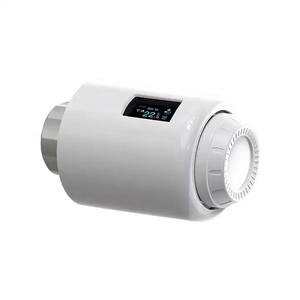 Ultra-bassa potenza Smart OLED Display termostatico valvola radiatore Zigbee Tuya programmazione settimanale wireless - Product Image 2