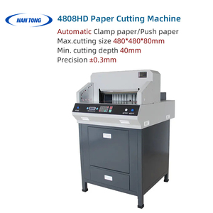 Küçük ofis kağıdı kesici boyutu 4808 kağıt otomatik kalıp kesme makinası - Product Image 6