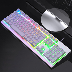Factory Cheap Price 104 Full <strong>Keys</strong> Gaming <strong>Keyboard</strong> Backlit Gaming <strong>Computer</strong> Hardware <strong>Customization</strong> ABS Material Mixed Lighting - Product Image 6