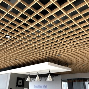 Aluminum Open Cell Grid Ceiling Aluminum <strong>T</strong> <strong>Bar</strong> <strong>Install</strong> Ceiling Office Mall Modern Ceiling Panel - Product Image 6