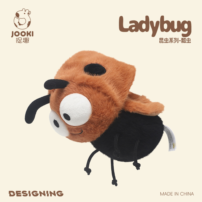 Série insectes-coccinelle-17cm
