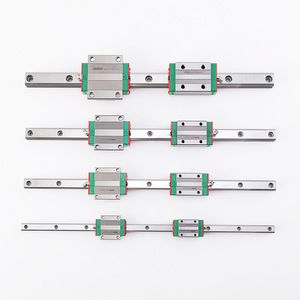 Guía lineal de riel para enrutador CNC de 1500mm con deslizamiento de rodamiento de bloque Riel de guía lineal CNC Hiwin