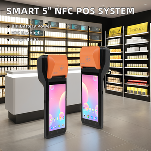2025 Новое Обновление Android 12 POS портативный умный терминал с принтером USB Bluetooth NFC Wi-Fi технологии подключения - Product Image 2