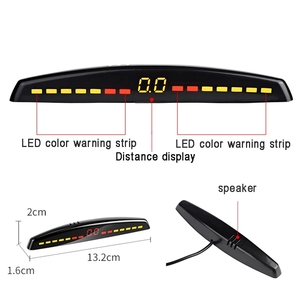 Car Parktronic LED Parking <strong>Sensor</strong> Kit Backlight Display with <strong>Reverse</strong> <strong>Sensor</strong> Parking <strong>System</strong> With 4 <strong>Sensors</strong> - Product Image 4