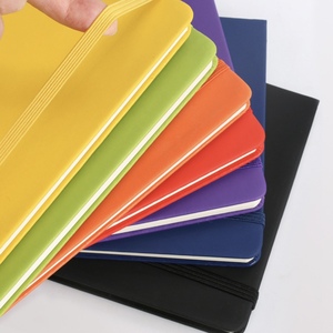 Libro de correa caliente de fábrica personalizado con bloc de notas elástico Business A5 cuaderno de impresión multicolor - Product Image 3