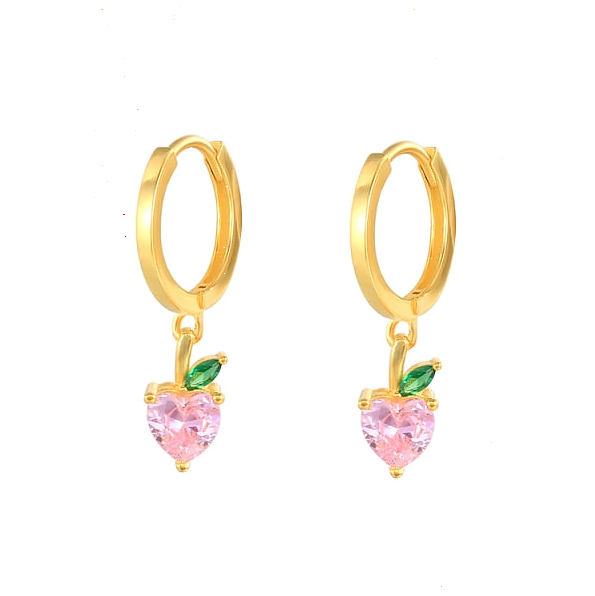 Boucle d'oreille pêche