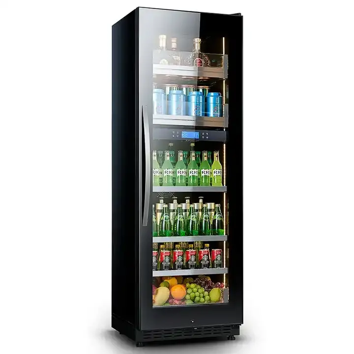 Fen FEI UAE litera bar 220V cerveza abierta vino fresco soda venta puerta mini usado hogar tamaño mejor vino refrigeradores comerciales