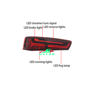 For Audi A6 C7 S6 RS6 2012-2015 Upgrade 2018 Style Full <strong>LED</strong> Rear Tail Lights <strong>LED</strong> Streamlight Dynamic Turn Signal Plug and Play - Product Image 2
