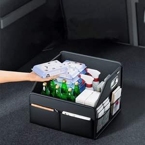 Araba için çok işlevli organizatör gövde içinde araba için saklama kutusu katlanabilir araba saklama kutusu gövde depolama - Product Image 2