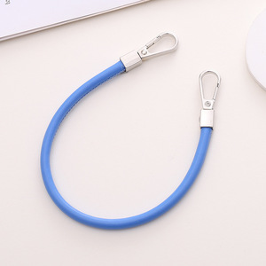 Durável chaveiro corda para saco chaveiro Strong Leash trançado corda confortável e elegante com forte zinco liga gancho