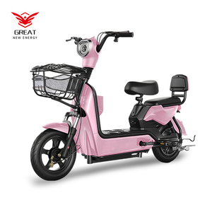Nuova fabbrica all'ingrosso biciclette elettriche 48V 12/20Ah bici elettriche 500W 6 velocità Scooter elettrico 2 ruote bici da città