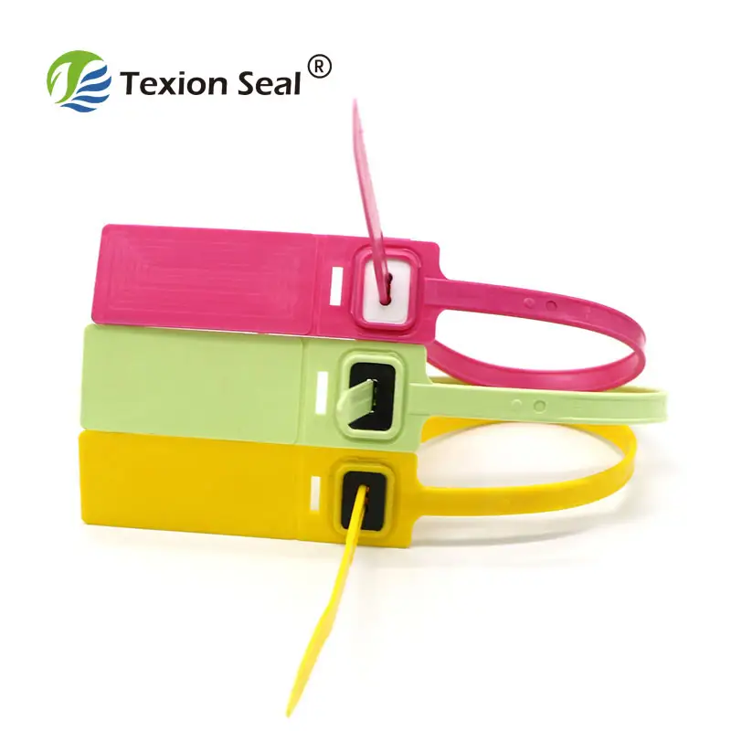TXPS 001 sigillo di sicurezza in plastica con etichetta grande di fabbrica per borse postali