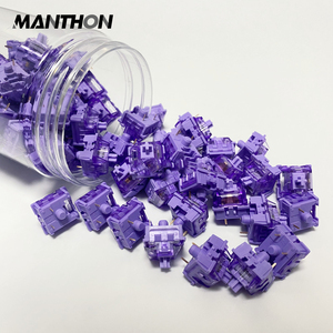 Tastiera KTT viola interruttore tattile per interruttore a 3 Pin tastiera meccanica